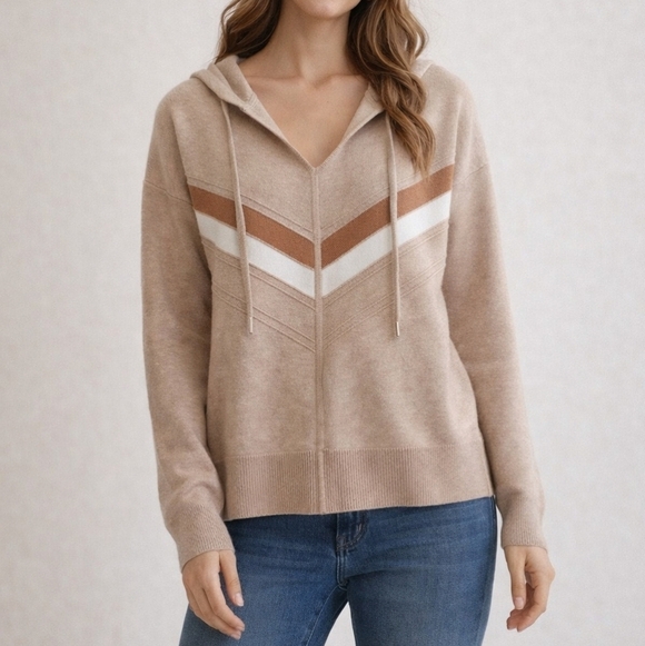 Cynthia Rowley Sweaters - Women's Cynthia Rowley XS Beige Hoodie